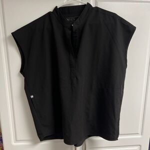 Large figs set. Rafaela Oversized Scrub Top and Zamora Jogger Scrub Pants